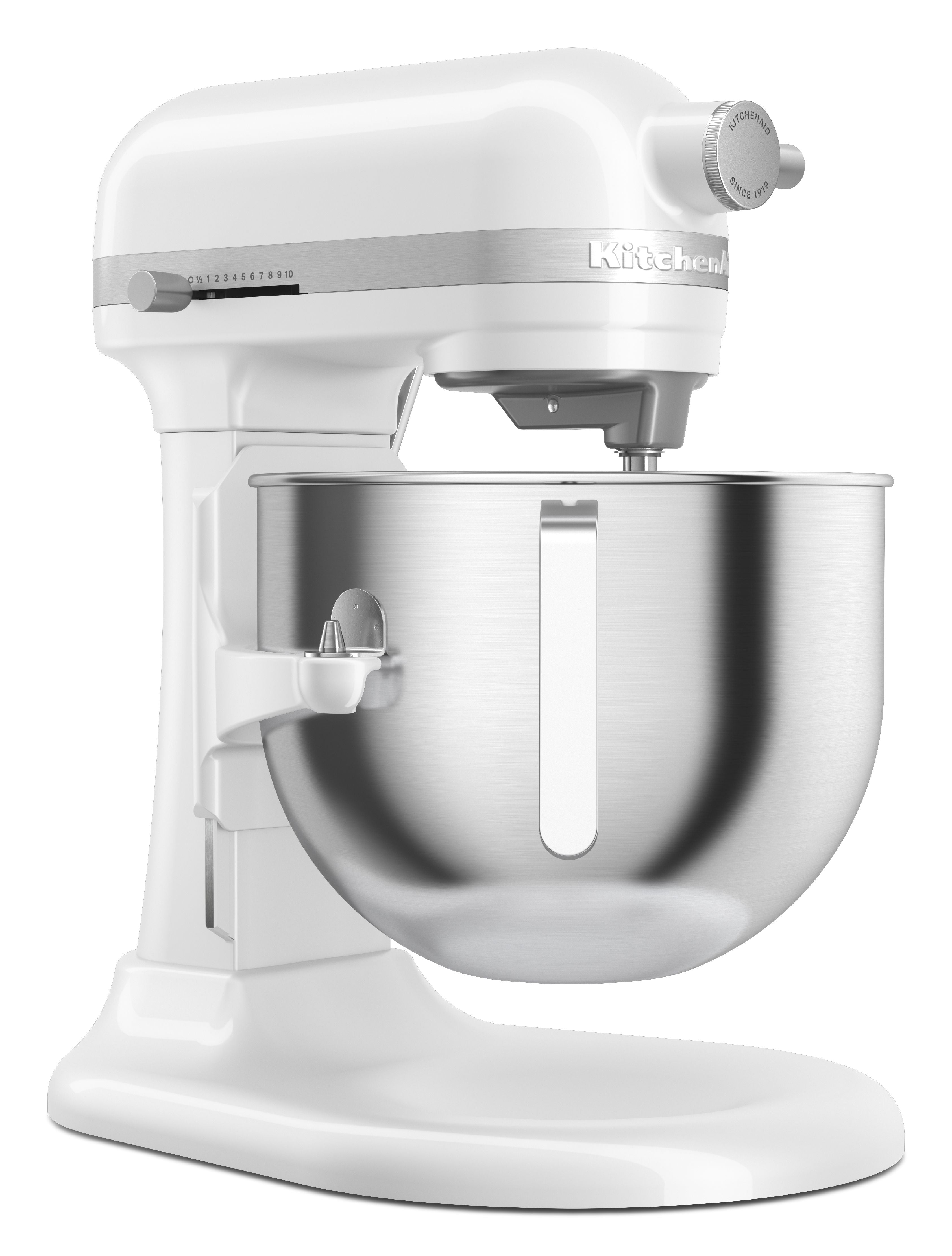[product_category]-Kitchen Aid Heavy Duty Bowl Lift Stand Mixer 6.6 L, White-KitchenAid-8003437630415-5KSM70JPXEWH-KIT-6