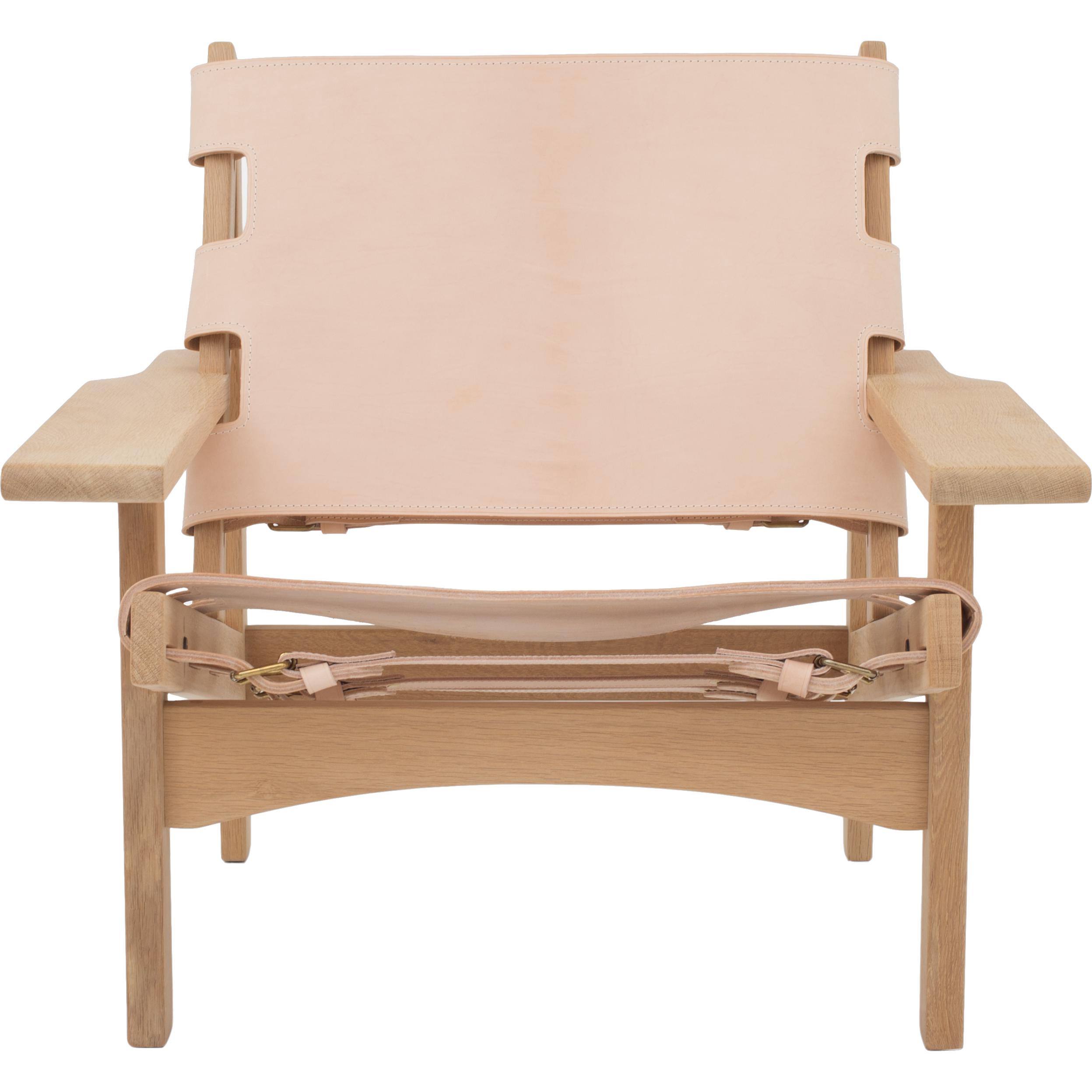 [product_category]-Klassik Studio Kø Hunting Chair Oak Soaped, Natural-Klassik Studio-HUNTING-SOAPEDOAK-NATURELEATHER-KLA-2