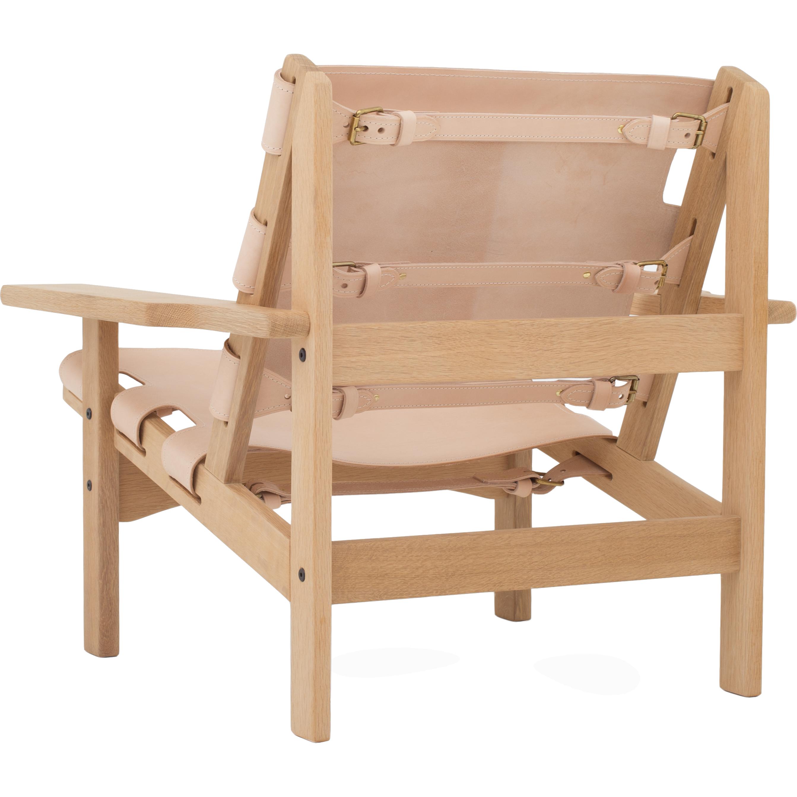 [product_category]-Klassik Studio Kø Hunting Chair Oak Soaped, Natural-Klassik Studio-HUNTING-SOAPEDOAK-NATURELEATHER-KLA-3