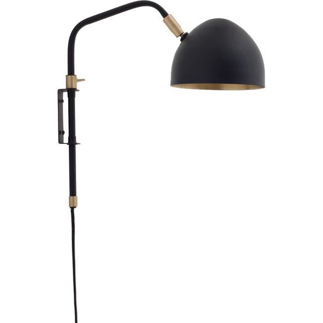 [product_category]-Klassik Studio Studio 1 Wall Lamp, Black-Klassik Studio-5714172000038-204102-KLA-4