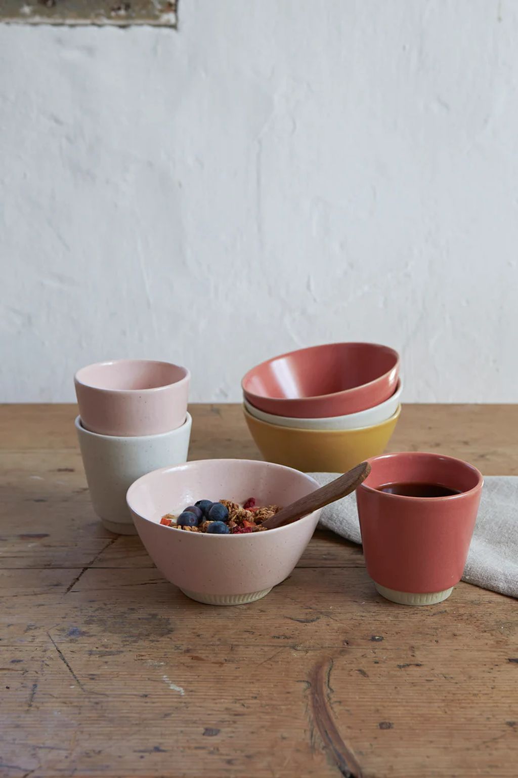 [product_category]-Knabstrup Keramik Colorit Bowl ø 14 Cm, Koral-Knabstrup Keramik-5713959012738-1273-KNA-4