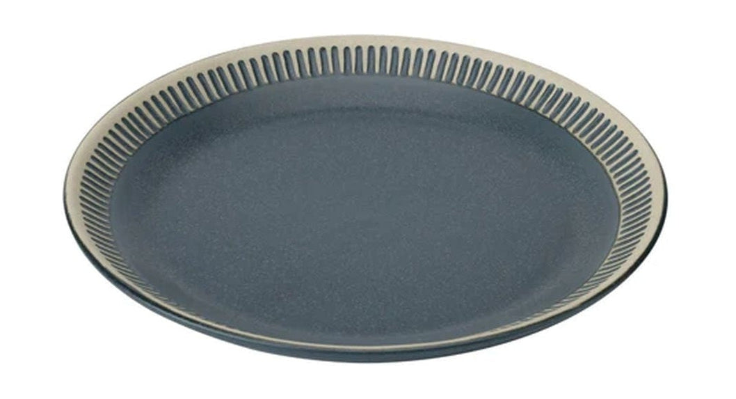 [product_category]-Knabstrup Keramik Colorit Plate ø 19 Cm, Dark Grey-Knabstrup Keramik-5713959012875-1287-KNA-1