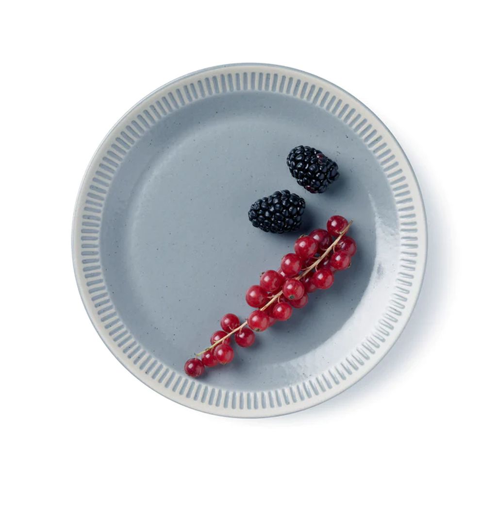 [product_category]-Knabstrup Keramik Colorit Plate ø 19 Cm, Grey-Knabstrup Keramik-5713959012868-1286-KNA-3