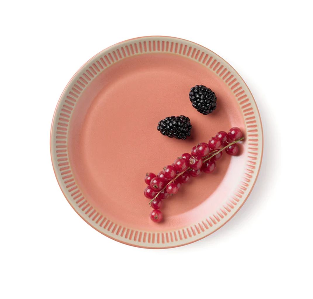 [product_category]-Knabstrup Keramik Colorit Plate ø 19 Cm, Koral-Knabstrup Keramik-5713959012837-1283-KNA-2