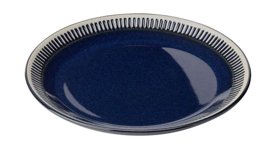 [product_category]-Knabstrup Keramik Colorit Plate ø 19 Cm, Navy Blue-Knabstrup Keramik-5713959012820-1282-KNA-1