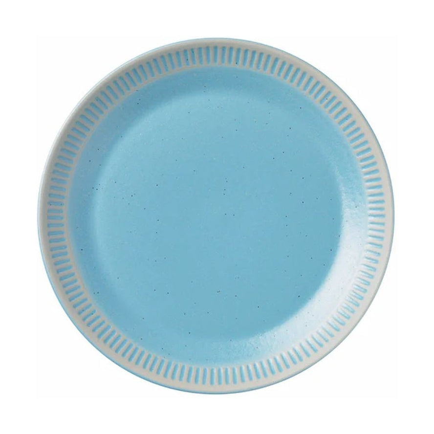 [product_category]-Knabstrup Keramik Colorit Plate ø 19 Cm, Turquoise-Knabstrup Keramik-5713959012844-1284-KNA-1
