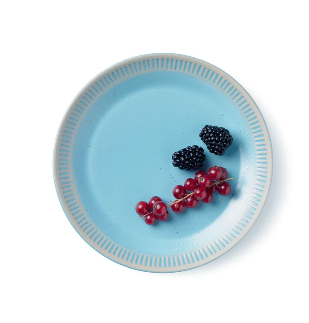 [product_category]-Knabstrup Keramik Colorit Plate ø 19 Cm, Turquoise-Knabstrup Keramik-5713959012844-1284-KNA-3