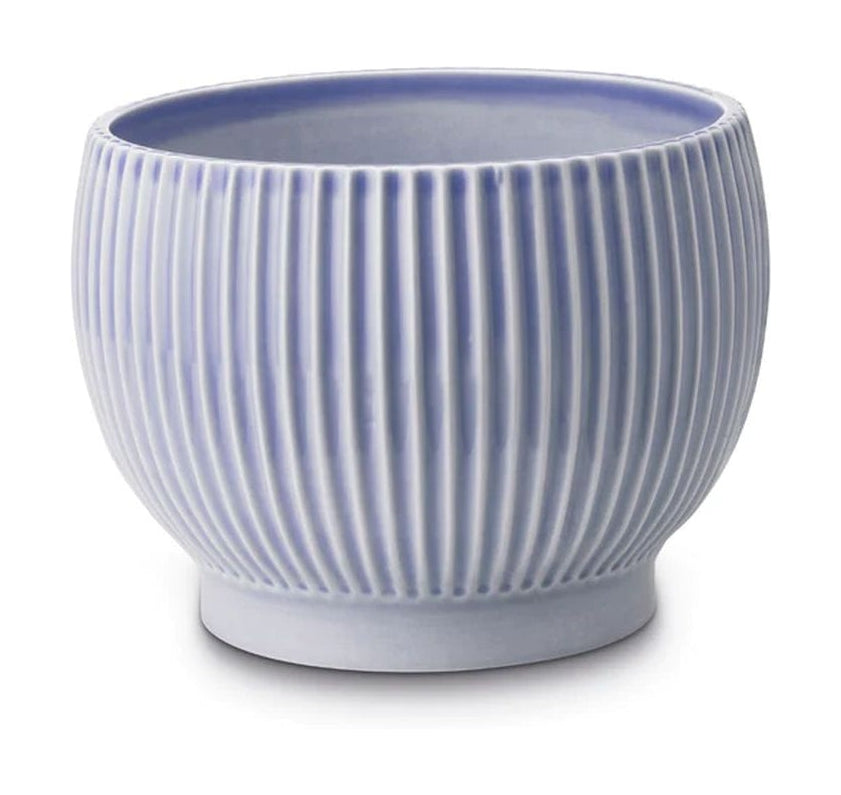 [product_category]-Knabstrup Keramik Flowerpot With Wheels ø 14.5 Cm, Lavender Blue-Knabstrup Keramik-5713959012554-1255-KNA-1