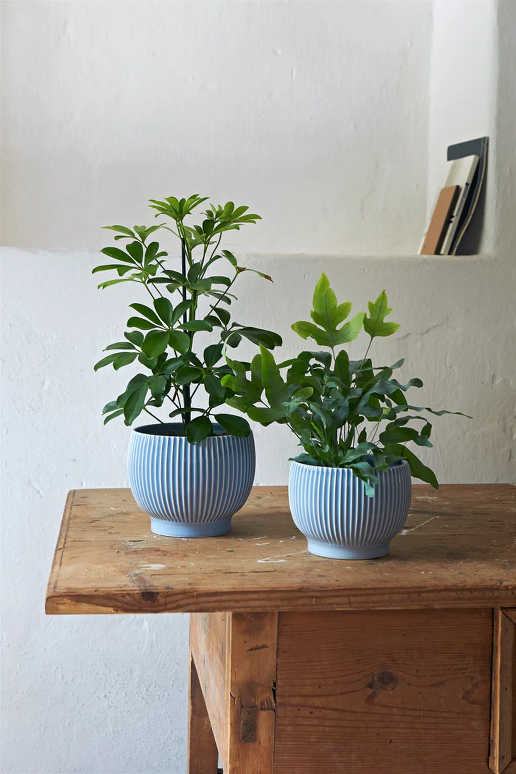 [product_category]-Knabstrup Keramik Flowerpot With Wheels ø 16.5 Cm, Lavender Blue-Knabstrup Keramik-5713959012547-1254-KNA-2