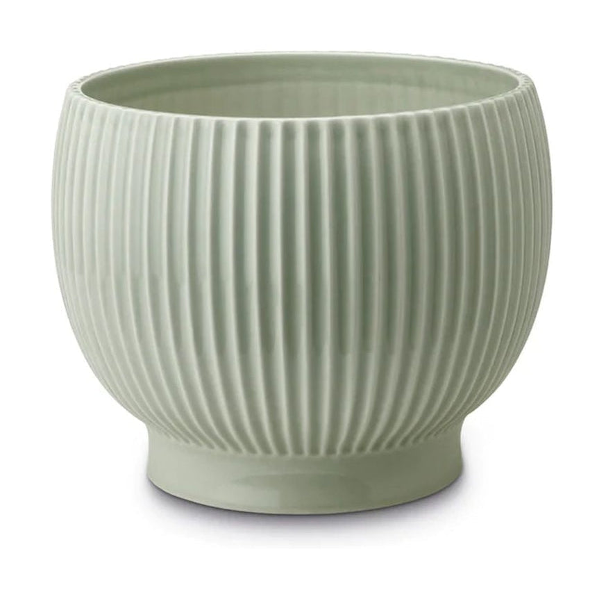 [product_category]-Knabstrup Keramik Flowerpot With Wheels ø 16.5 Cm, Mint Green-Knabstrup Keramik-5713959012561-1256-KNA-1