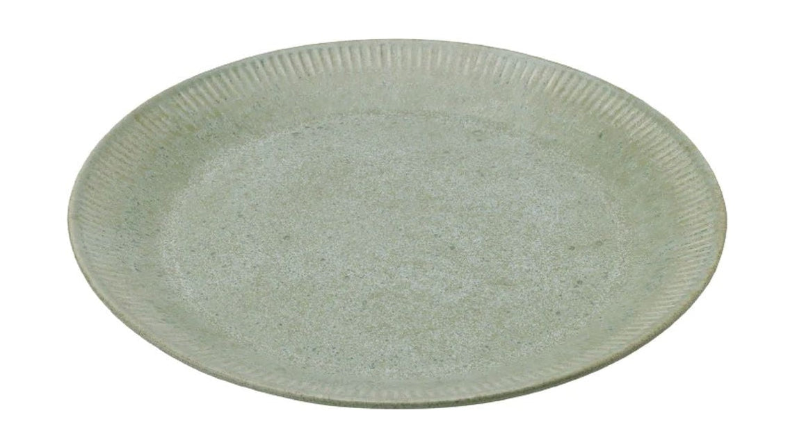 [product_category]-Knabstrup Keramik Plate ø 27 Cm, Olive Green-Knabstrup Keramik-5713959010345-1034-KNA-1