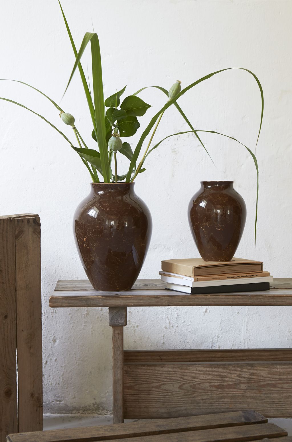 [product_category]-Knabstrup Keramik Vase Natura H 27 Cm, Brown-Knabstrup Keramik-5713959013179-1317-KNA-6