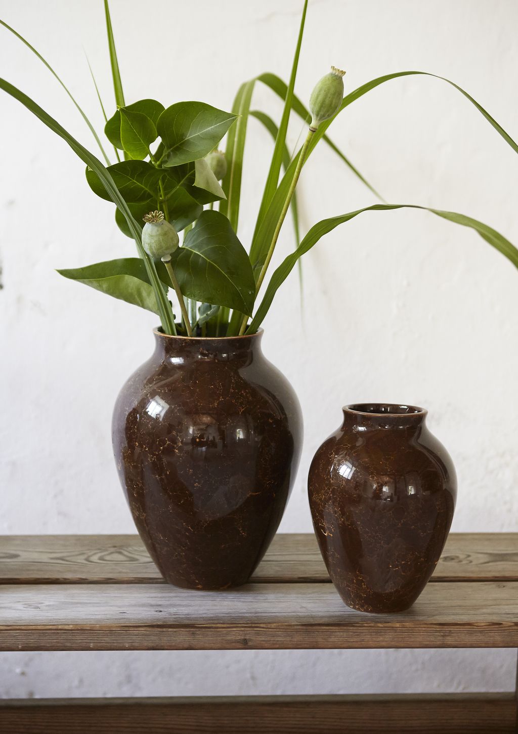 [product_category]-Knabstrup Keramik Vase Natura H 27 Cm, Brown-Knabstrup Keramik-5713959013179-1317-KNA-7
