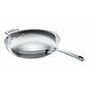 Le Creuset 3 lag rustfrit stål ubelagt stegepande med hjælperhåndtag, 28 cm