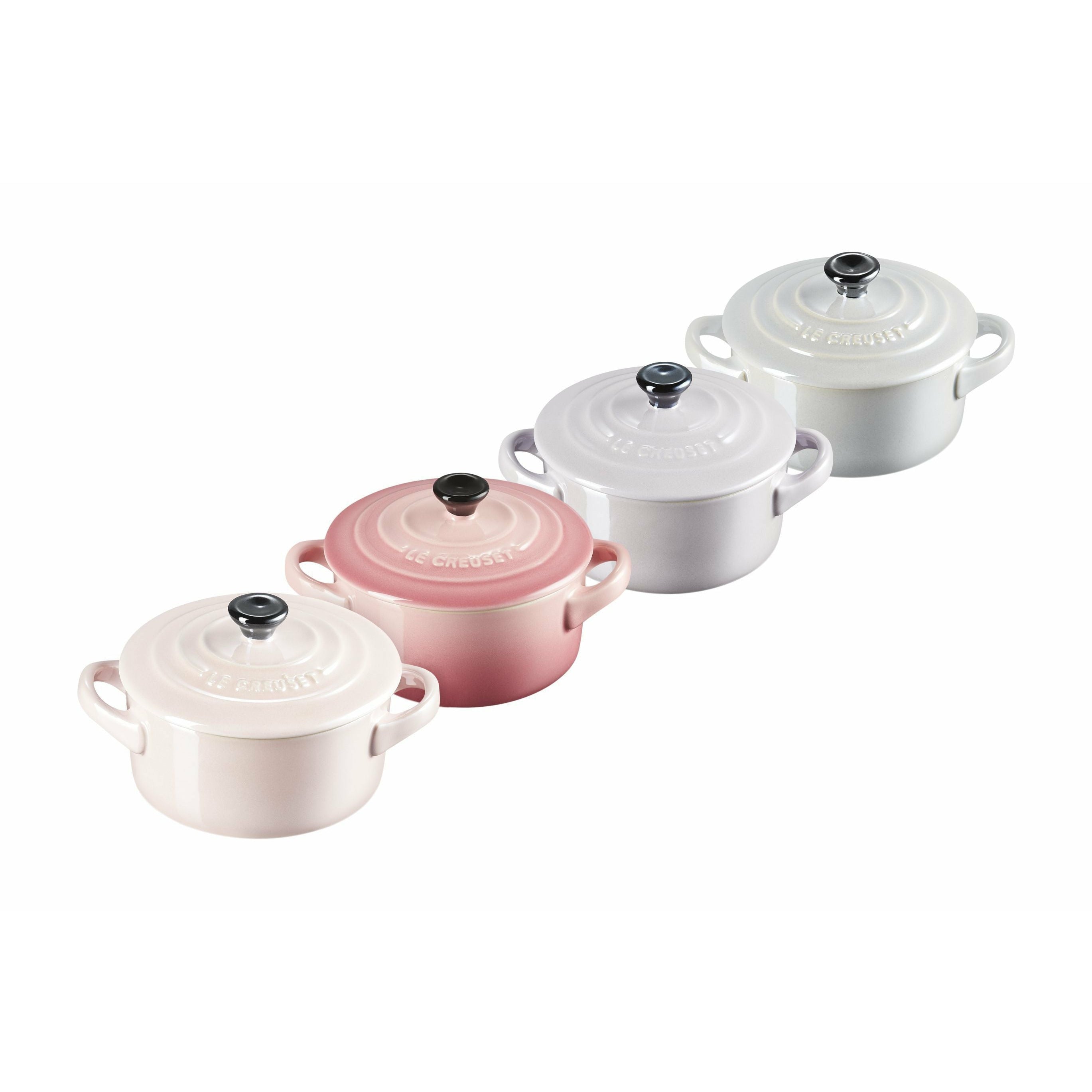 [product_category]-Le Creuset Mini Cocotte Metallics 10 X 5 Cm Rose, 4 Pcs.-Le Creuset-630870272797-69212108129131-LEC-2