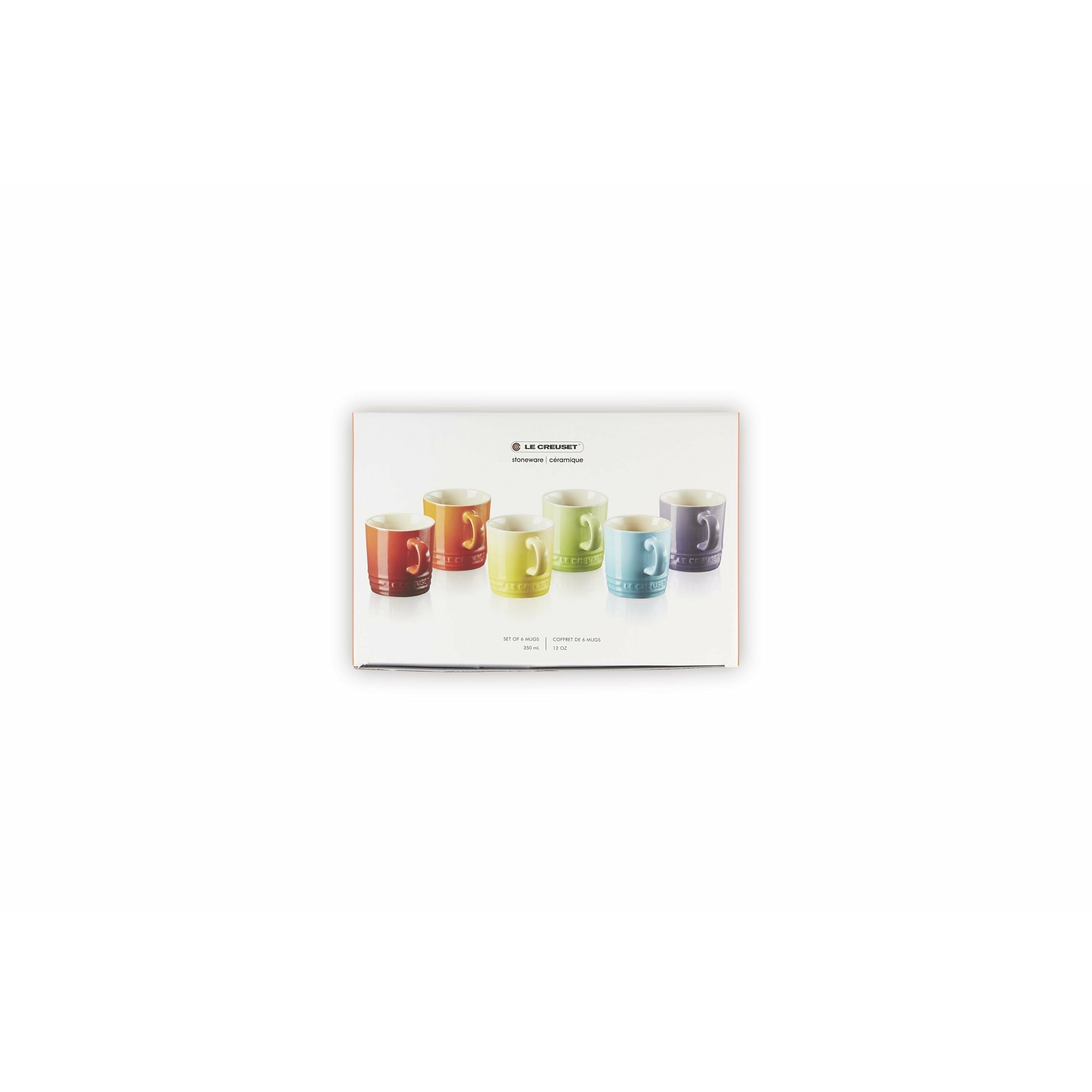 [product_category]-Le Creuset Mug 350 Ml Set Of 6 Rainbow, 350 Ml-Le Creuset-843251156436-79114358359030-LEC-4