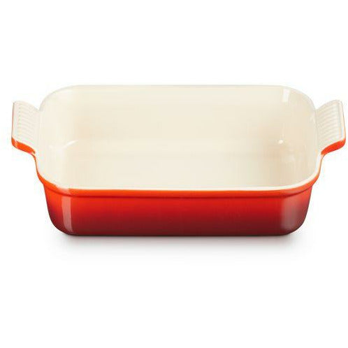 [product_category]-Le Creuset Rectangular Baking Dish Tradition 26 Cm, Cherry Red-Le Creuset-843251102730-71102260600001-LEC-2