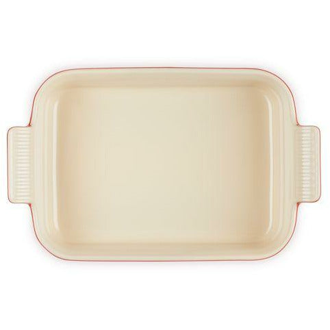 [product_category]-Le Creuset Rectangular Baking Dish Tradition 26 Cm, Cherry Red-Le Creuset-843251102730-71102260600001-LEC-4