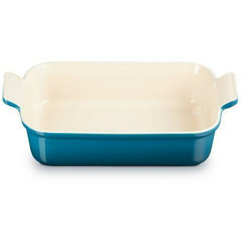 [product_category]-Le Creuset Rectangular Baking Dish Tradition 26 Cm, Deep Teal-Le Creuset-843251136049-71102266420001-LEC-2