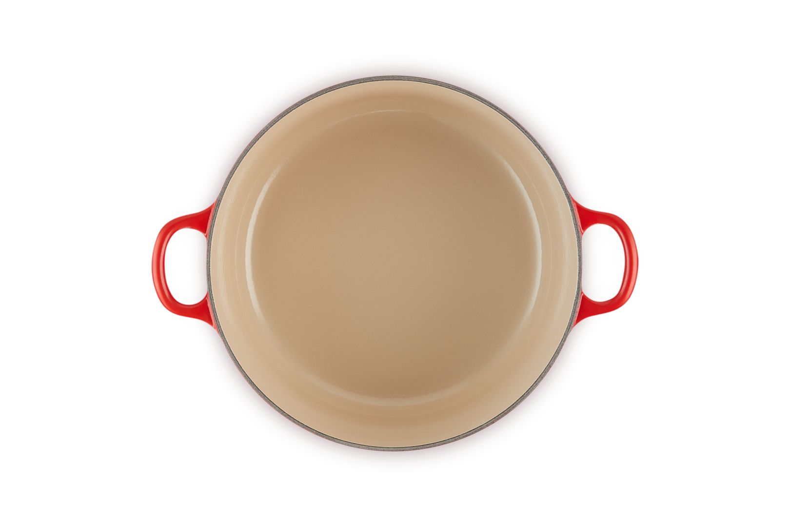 [product_category]-Le Creuset Round Casserole With Glass Lid 24 Cm, Volcanic-Le Creuset-0024147314141-27001240602423-LEC-5