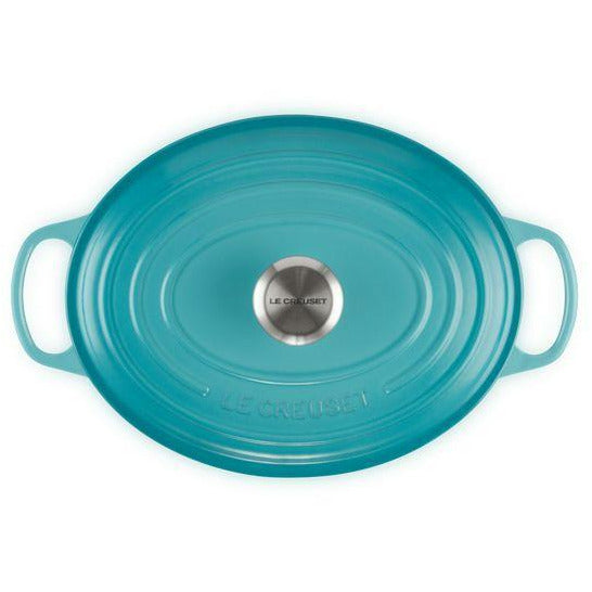[product_category]-Le Creuset Signature Oval Roaster 29 Cm, Caribbean-Le Creuset-24147263104-21178291702430-LEC-5