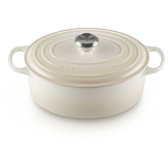 [product_category]-Le Creuset Signature Oval Roaster 29 Cm, Meringue-Le Creuset-24147303466-21178297164430-LEC-2