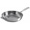 Le Creuset Signatur rustfrit stål ubelagt stegepande med hjælperhåndtag, 28 cm