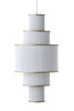  Plivello Suspension Lamp Golden/White med 5 nuancer (S M L M S)