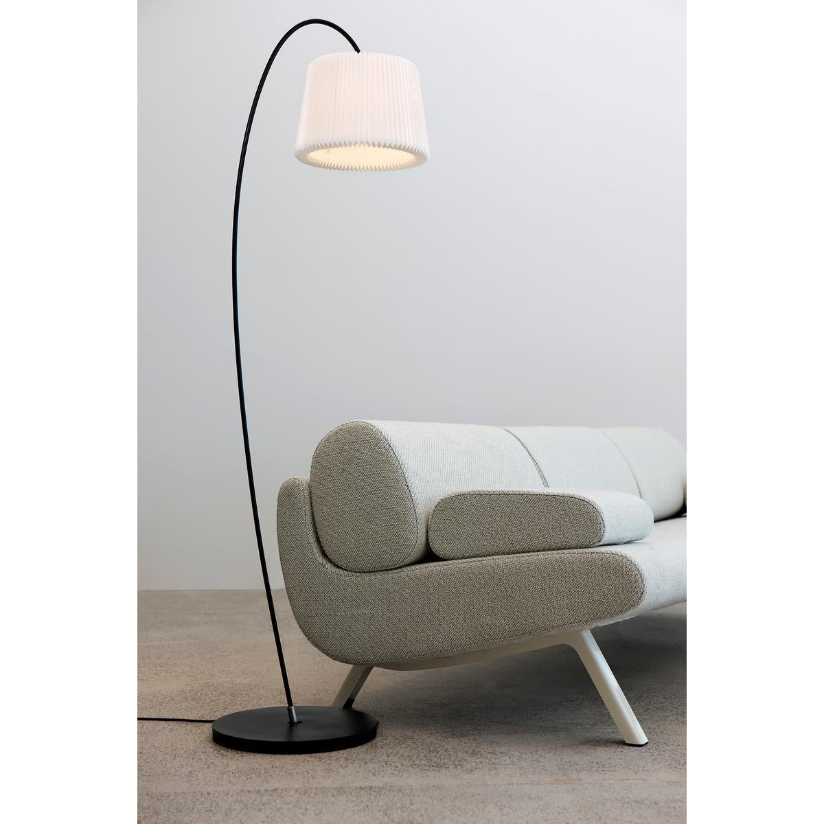 [product_category]-Le Klint Snowdrop Floor Lamp Silk White, Paper-Le Klint-120MSW/SH-LK + 320-LK-3