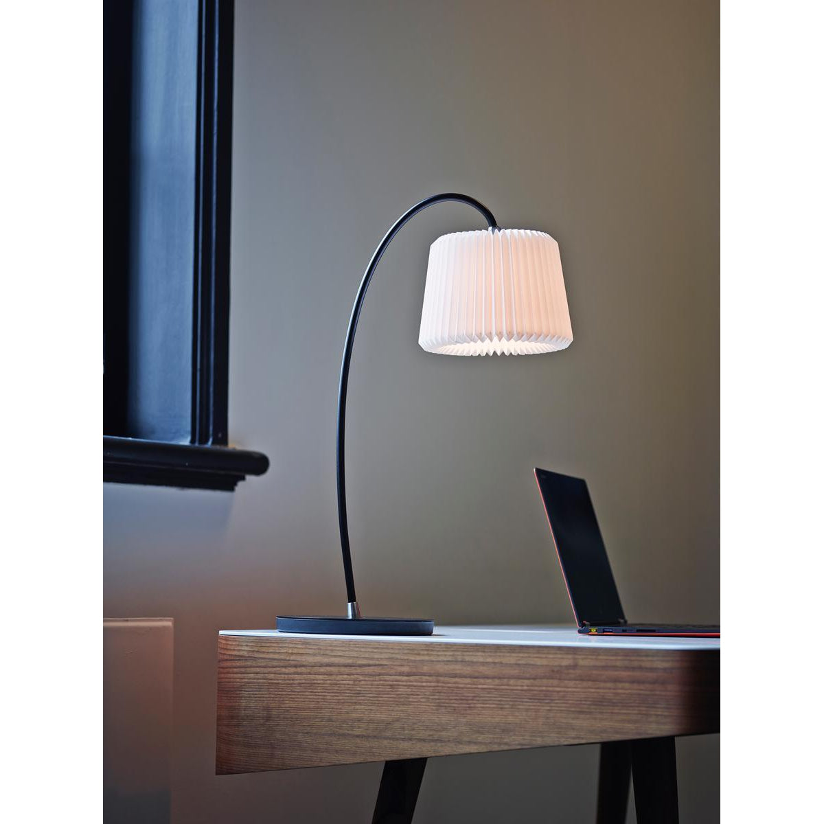 [product_category]-Le Klint Snowdrop Table Lamp Silk White, Paper-Le Klint-5703387032088-320TSW-LK-2