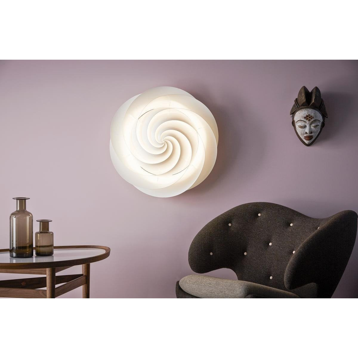 [product_category]-Le Klint Swirl Wall/Ceiling Lamp, White ø37 Cm-Le Klint-5703387132016-1320S-LK-2