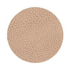 Lind Dna Circle Glass Coaster Hippo Leather, Sand