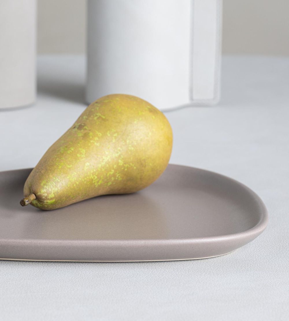 [product_category]-Lind Dna Curve Earthenware Midplate, Warm Grey-Lind DNA-5711905533870-991426-LIN-2