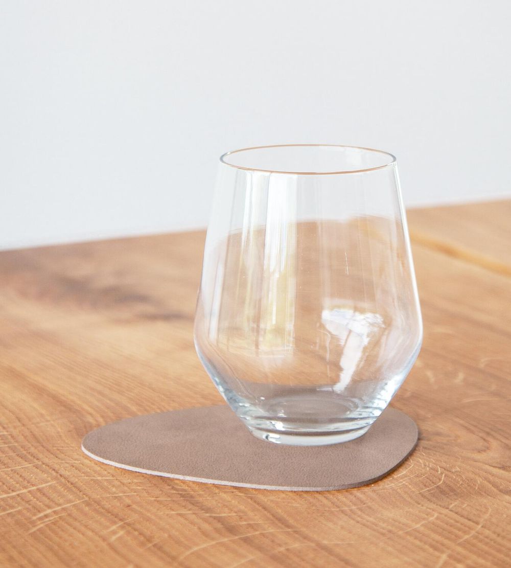 [product_category]-Lind Dna Curve Glass Coaster Nupo Leather, Brown-Lind DNA-5711590033006-981184-LIN-2