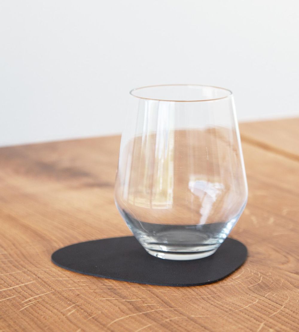 [product_category]-Lind Dna Curve Glass Coaster Nupo Leather, Dark Brown-Lind DNA-5711591051450-981072-LIN-2
