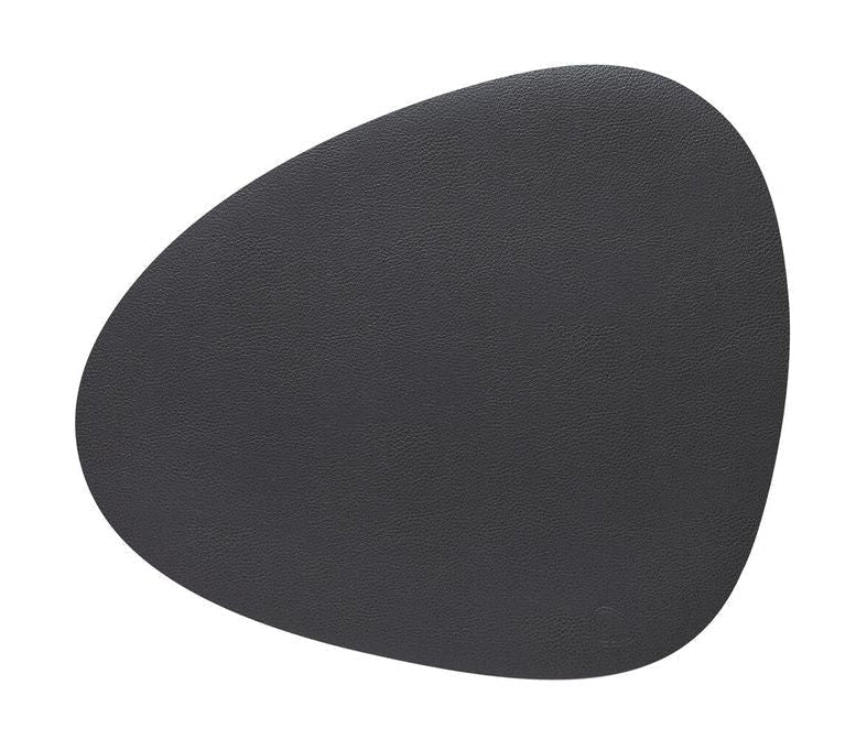 [product_category]-Lind Dna Curve Placemat Serene Leather M, Anthracite-Lind DNA-5740020101411-991693-LIN-1