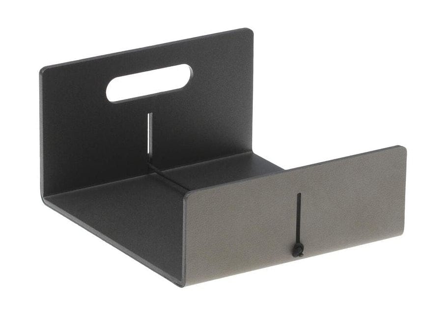 [product_category]-Lind Dna Napkin Holder Nupo Leather, Light Grey/Anthracite-Lind DNA-5711590450391-981351-LIN-1