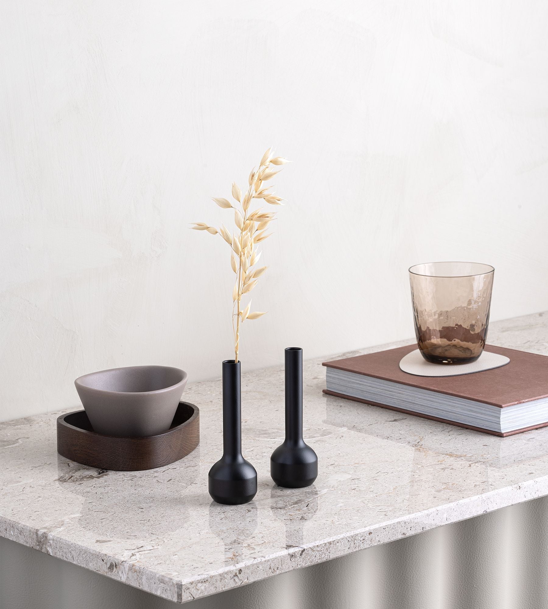 [product_category]-Lind Dna Silhouette 120 Vase Steel, Black-Lind DNA-5740020102289-991722-LIN-2