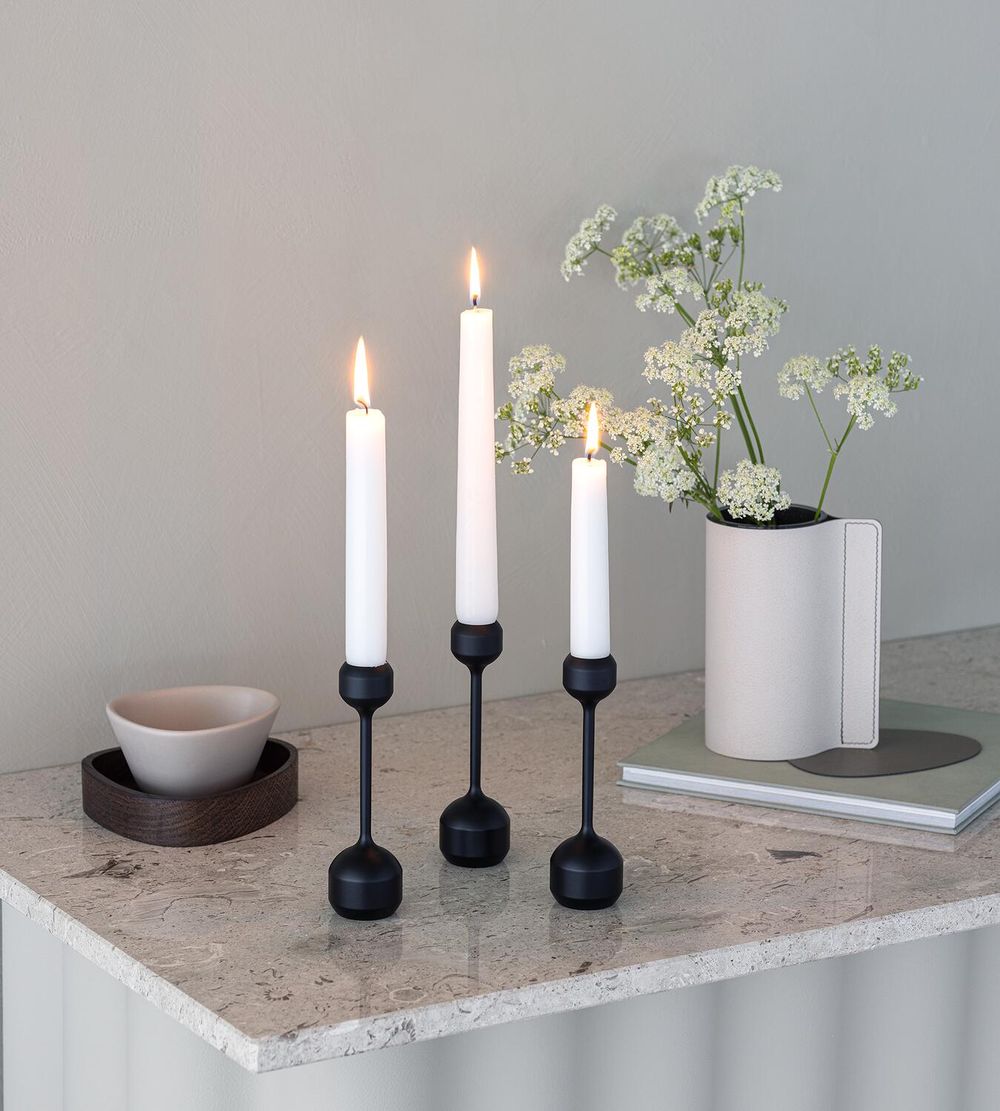 [product_category]-Lind Dna Silhouette 145 Candle Holder, Black-Lind DNA-5740020100513-991623-LIN-4
