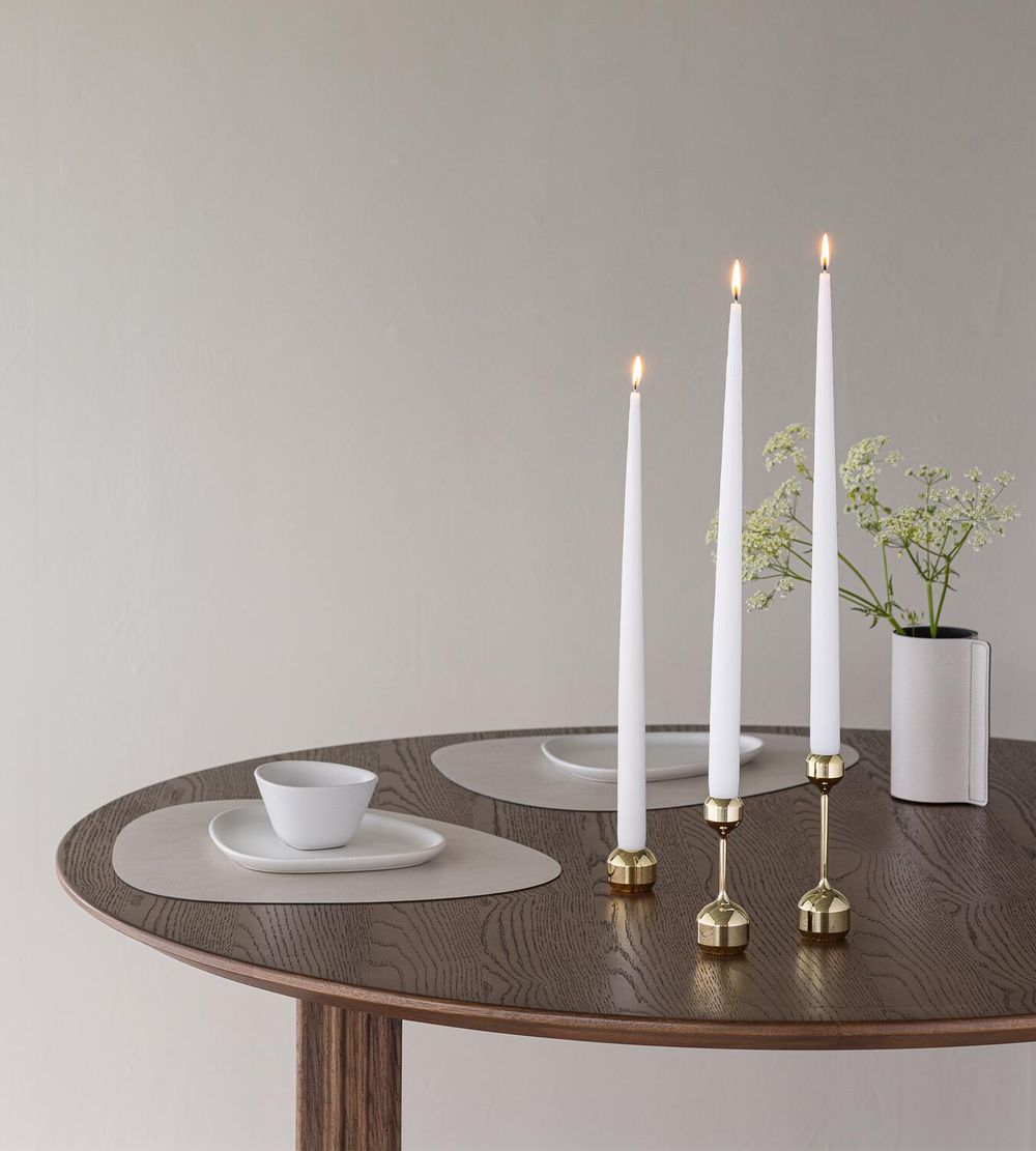 [product_category]-Lind Dna Silhouette Set 120+145 Candle Holder, Gold-Lind DNA-5711590999586-991574-LIN-2