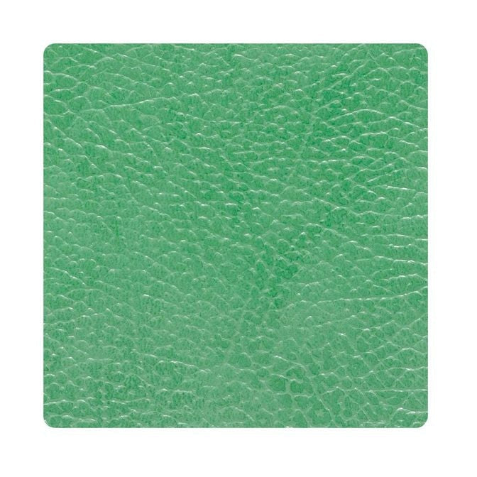 [product_category]-Lind Dna Square Glass Coaster Hippo Leather, Forest Green-Lind DNA-5711905522690-990216-LIN-1
