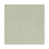 Lind Dna Square Glass Coaster Nupo Leather, Olive Green