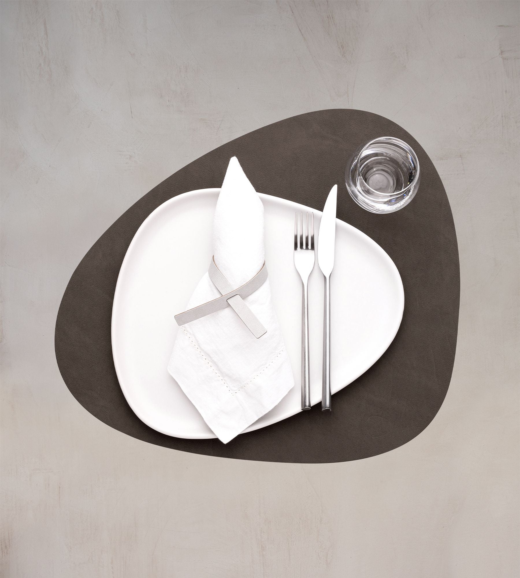 [product_category]-Lind Dna Table Mat Curve L, Caviar-Lind DNA-5740020102531-991747-LIN-2