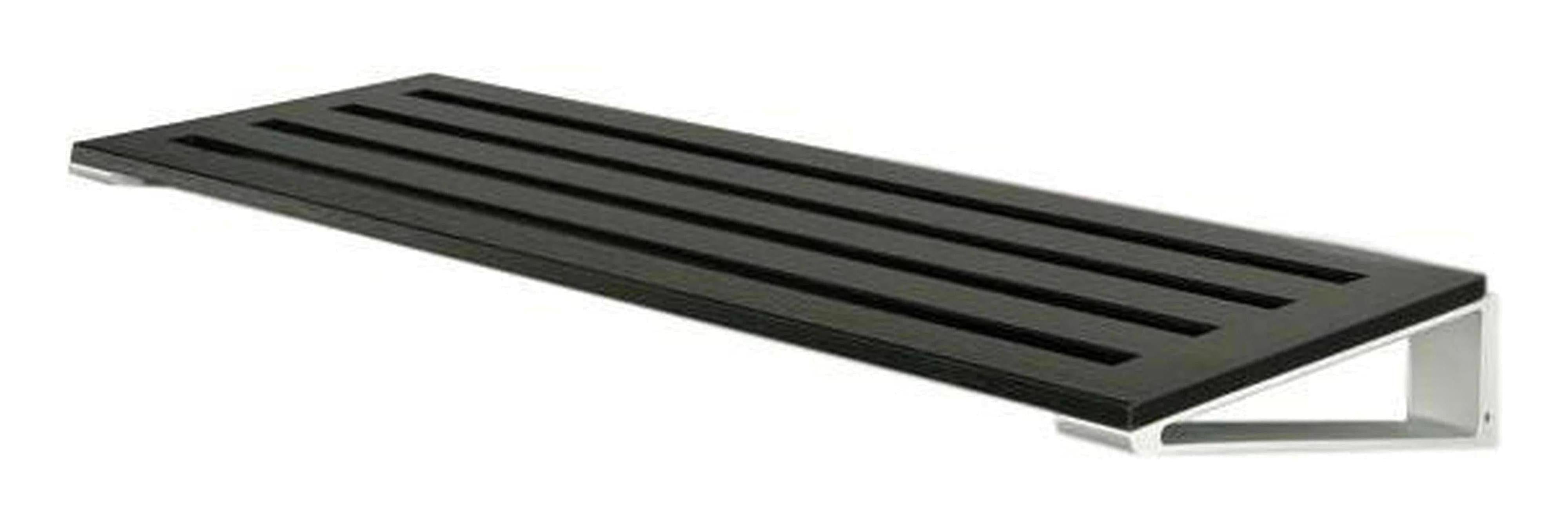 Lo Ca Knax Shoe Rack 60 Cm, Oak Black Stained/Grey