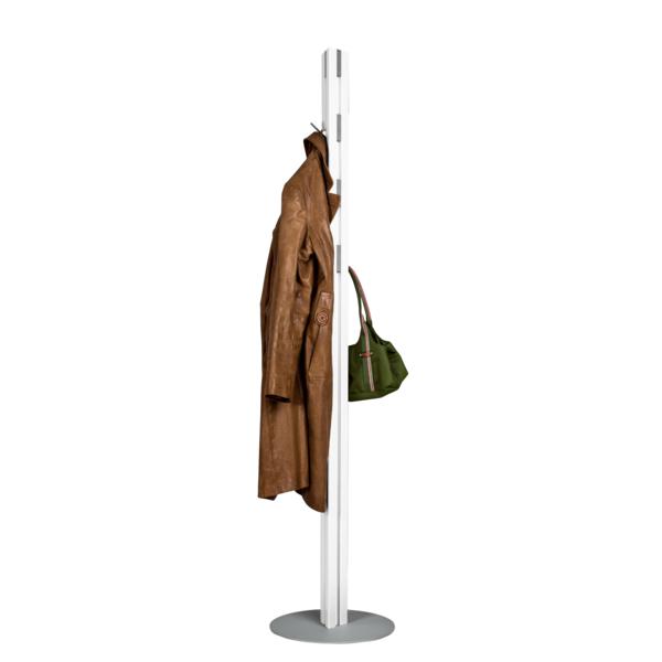 [product_category]-Loca Knax Coat Stand, Black Hooks White-LOCA-5711394312413-31261-LOC-3