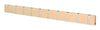 Loca Knax Horizontal Coat Rack 10 Hooks, Beech Soap/Grey