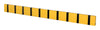 Loca Knax Horizontal Coat Rack 10 Hooks, Buzzer/Black