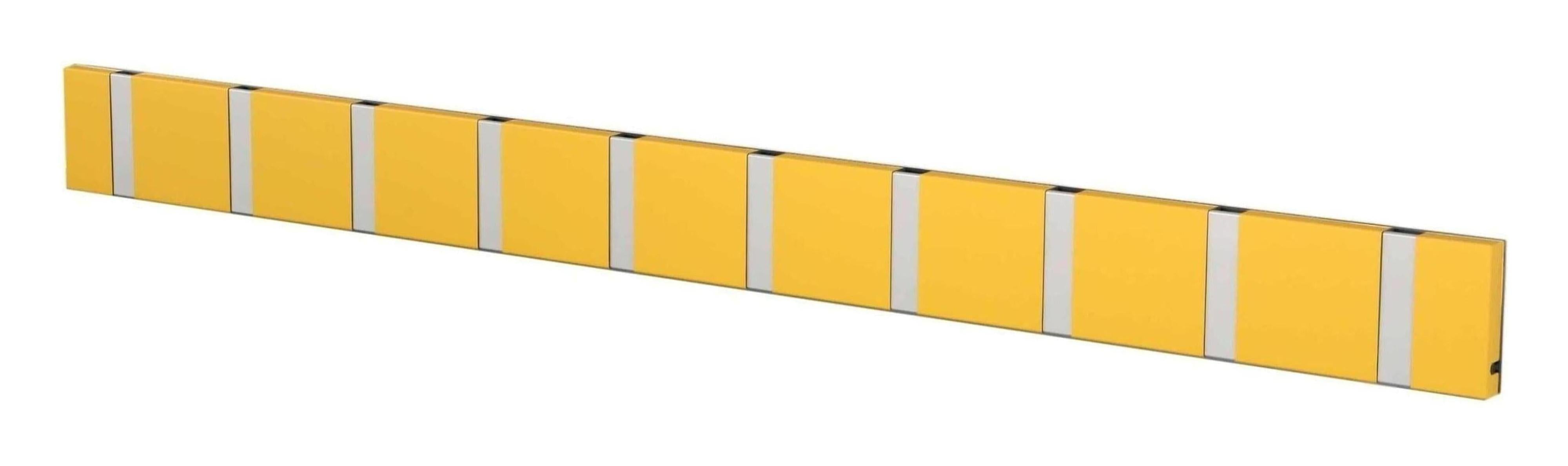 [product_category]-Loca Knax Horizontal Coat Rack 10 Hooks, Buzzer/Grey-LOCA-5711394200260-110242-LOC-1