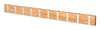 Loca Knax Horizontal Coat Rack 10 Hooks, Oak Oiled/Grey