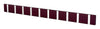 Loca Knax Horizontal Coat Rack 10 Hooks, Purple/Grey